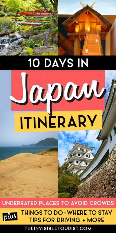 Unique Japan 10 Day Travel Itinerary to Avoid Crowds | The Invisible Tourist