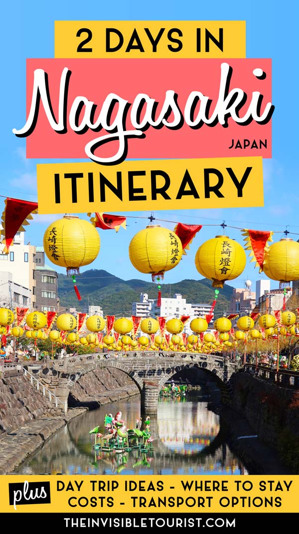 2 Days in Nagasaki Itinerary: City of Million Dollar Views | The Invisible Tourist