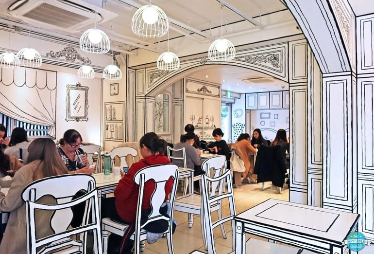 2D Cafe is one of Tokyo hidden gems undiscovered by foreign tourists