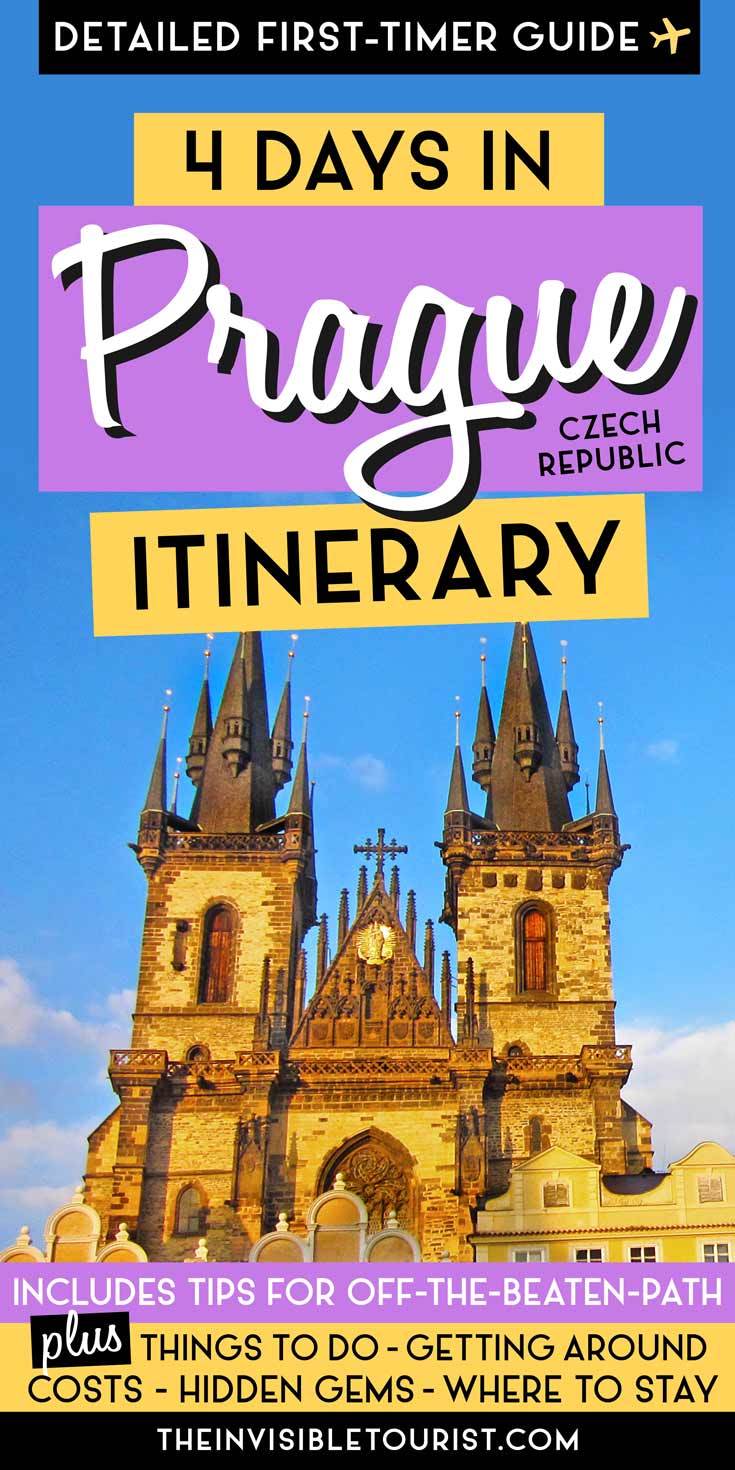 4 days in Prague itinerary: Complete travel guide for first timers
