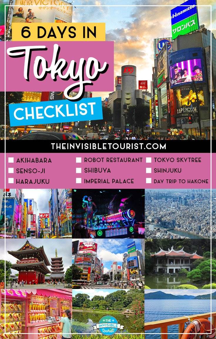 6 Days in Tokyo Complete Itinerary for First-Time Visitors | The Invisible Tourist