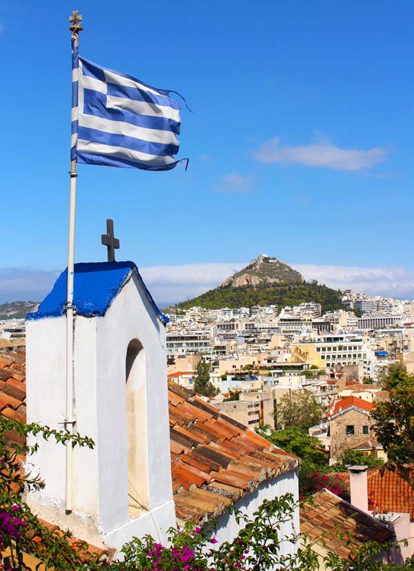 Lovely Anafiotika is a must for an Athens itinerary