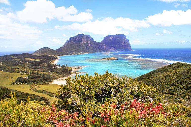 Lord Howe Island UNESCO World Heritage Site in Australia
