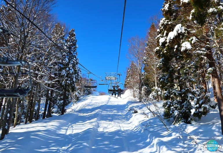 Barouche Chairlift at Gala Yuzawa Japan