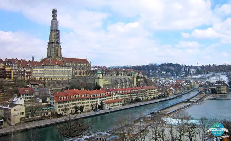 View from Kirchenfeld Bridge, Bern