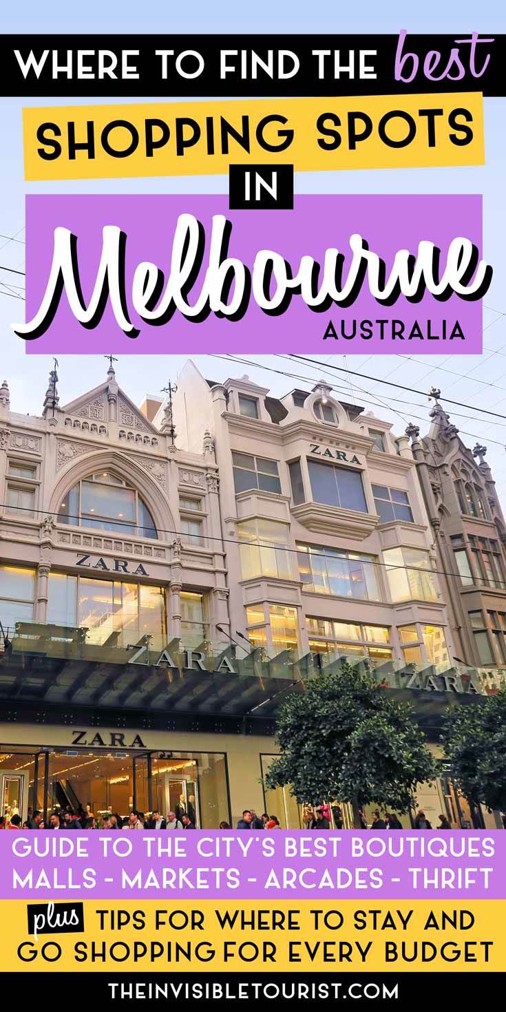 Where to Go Shopping in Melbourne: Guide to the Best Malls, Outlets, Arcades & Thrift | The Invisible Tourist