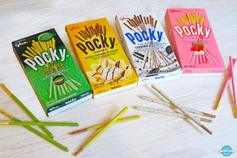 Pocky biscuit sticks are popular snacks from Japan