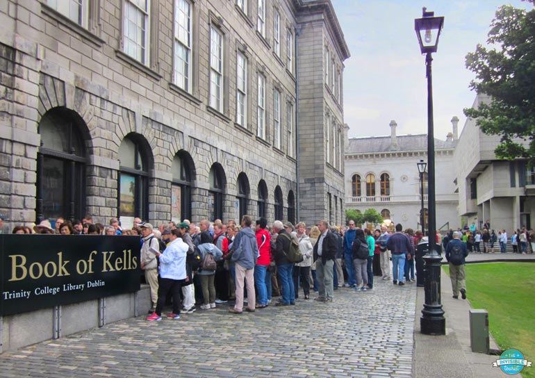 Ireland travel tips: Remember to pre-purchase tickets to the Book of Kells, Trinity College Library Dublin