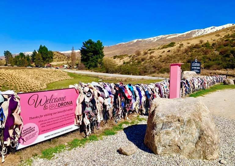 Cardrona Bra Fence is one of the more unusual day trips from Queenstown