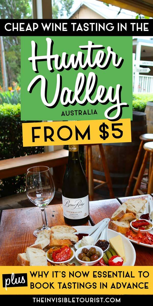 Where to Find and Book Cheap Wine Tasting in the Hunter Valley | The Invisible Tourist