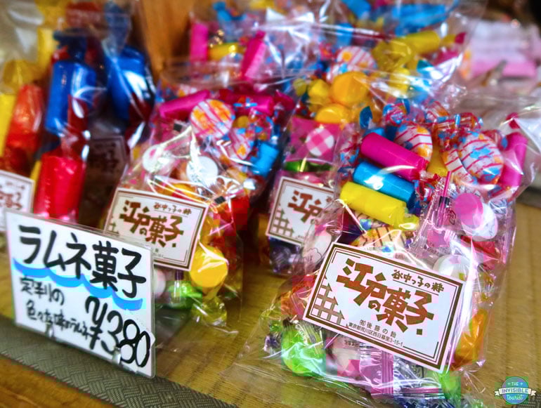 Traditional Sweets in Yanaka Old Town