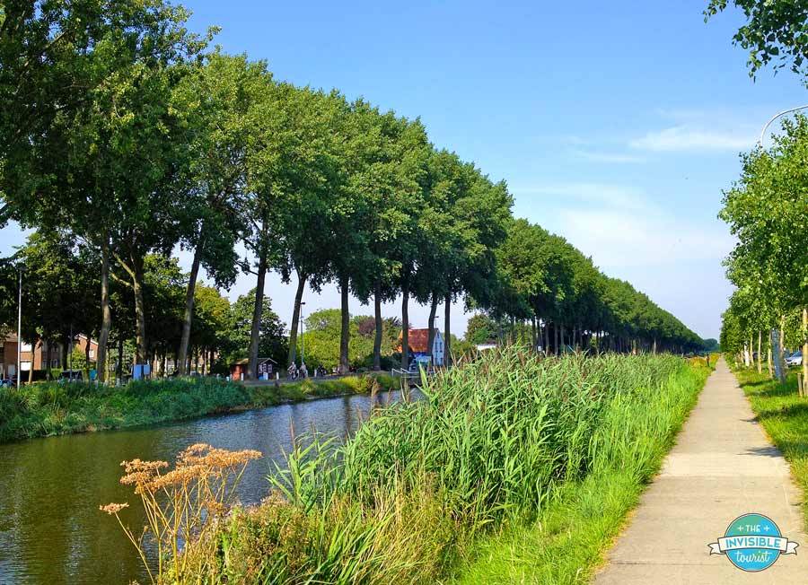 Damme Canal bike route
