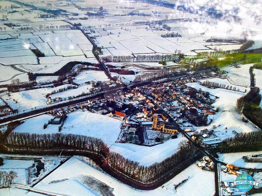 Damme, Belgium from Above