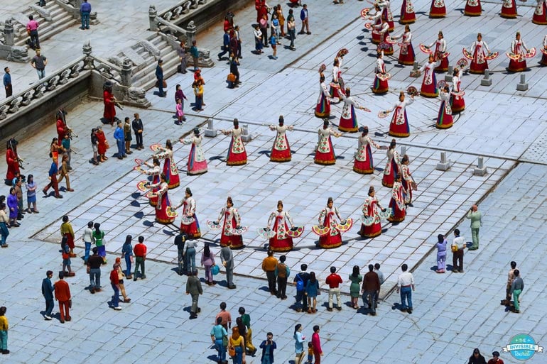 Dancing Figurines at Tobu World Square Nikko