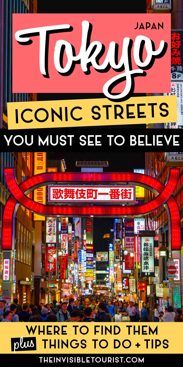 16 Iconic Streets in Tokyo You Must See to Believe | The Invisible Tourist