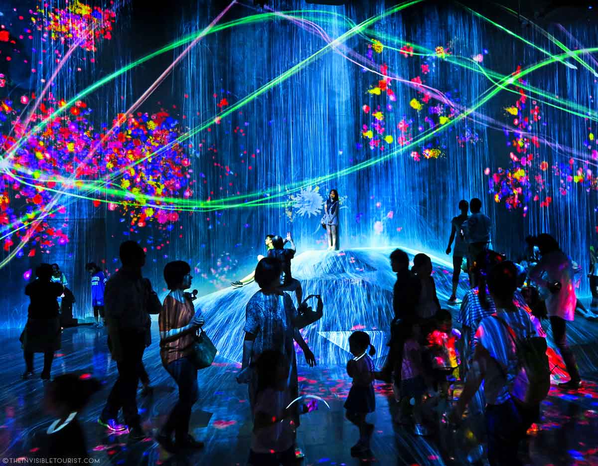 teamLab Borderless in Tokyo, Japan