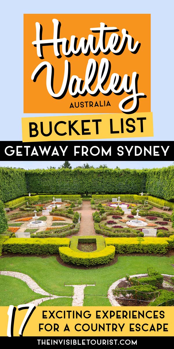 17 Fun Things to Do in the Hunter Valley for a Country Escape | The Invisible Tourist