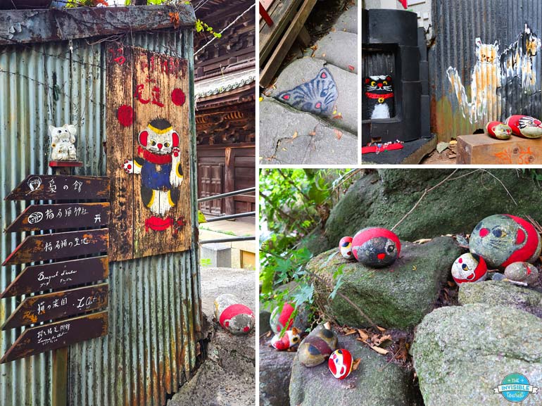Visit Cat Alley on an Onomichi day trip