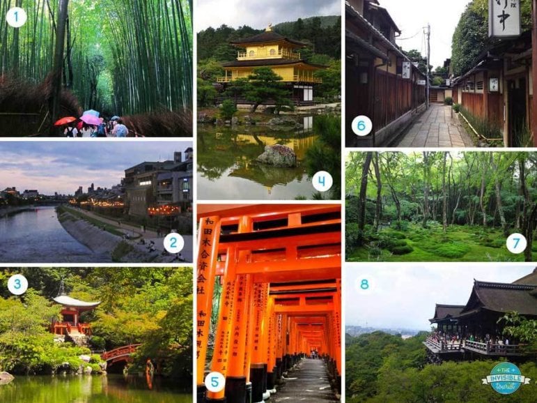 Kyoto attractions for a Japan 3 week itinerary