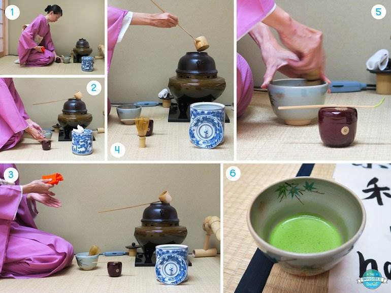 Performing the Kyoto tea ceremony