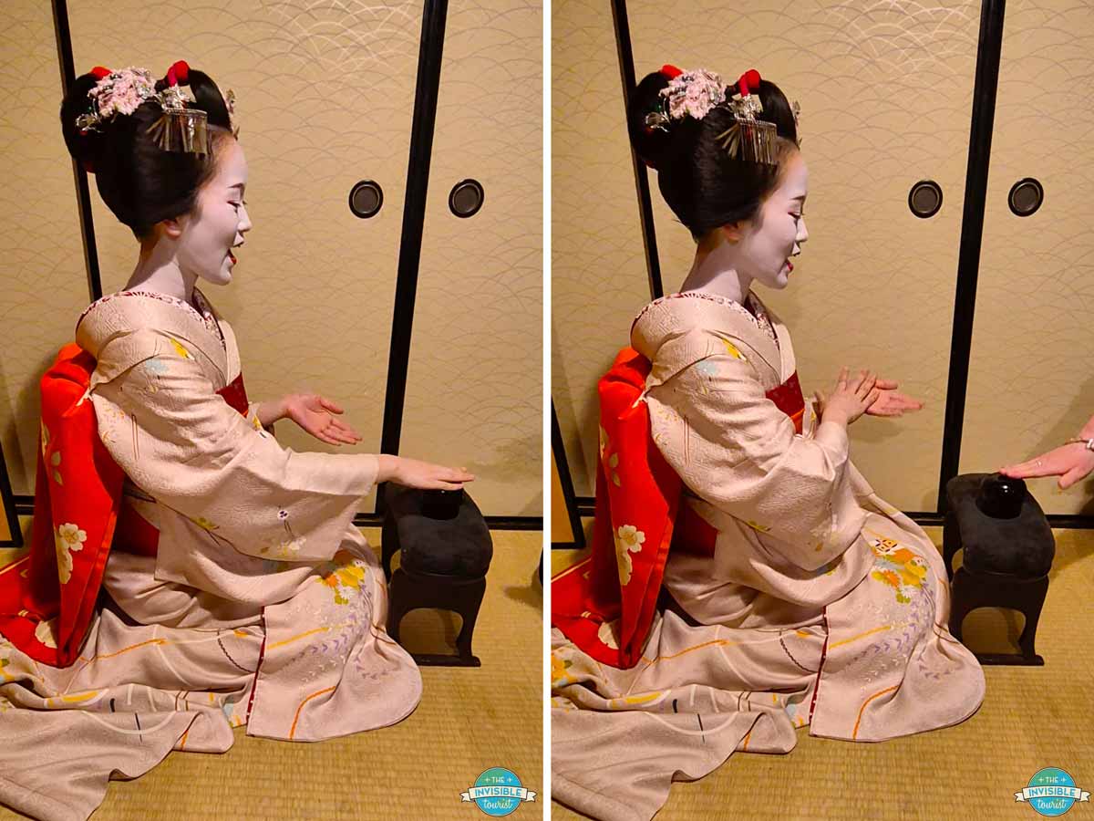 Maiko drinking games in Kyoto: Konpira Fune Fune