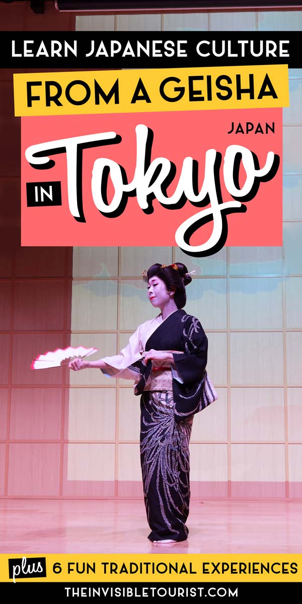 Learning Japanese Culture from a Geisha in Tokyo Experience | The Invisible Tourist