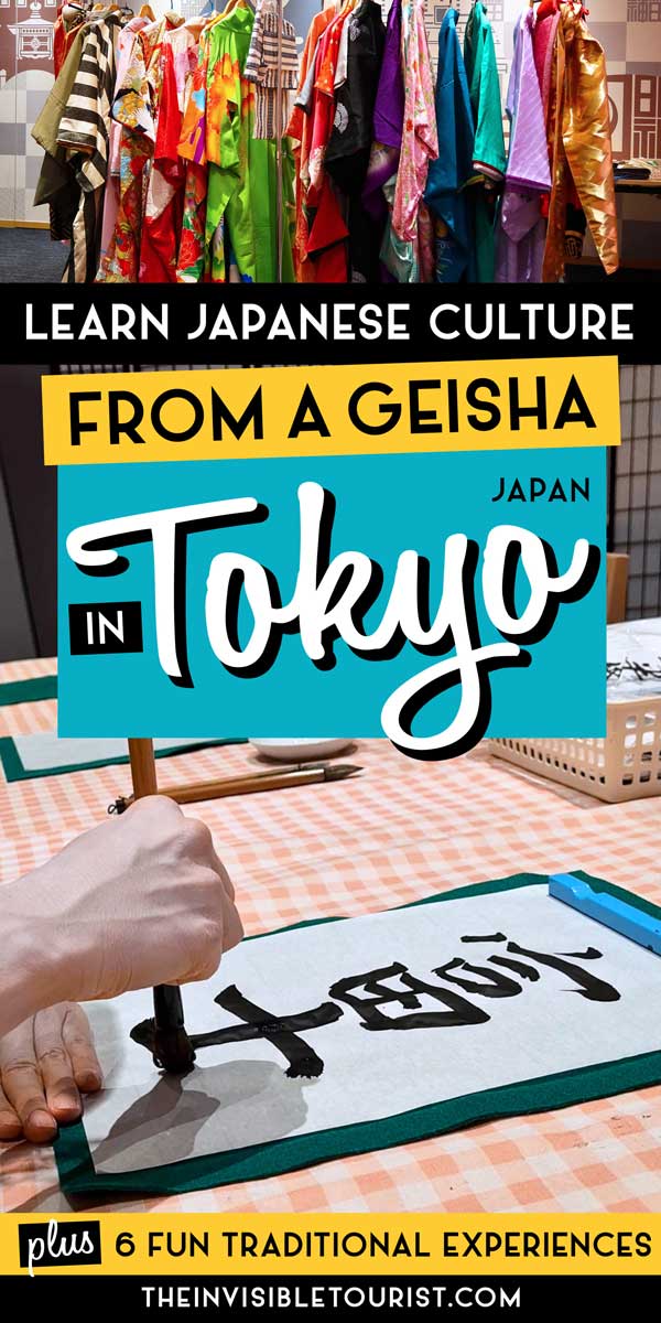 Learning Japanese Culture from a Tokyo Geisha Experience | The Invisible Tourist