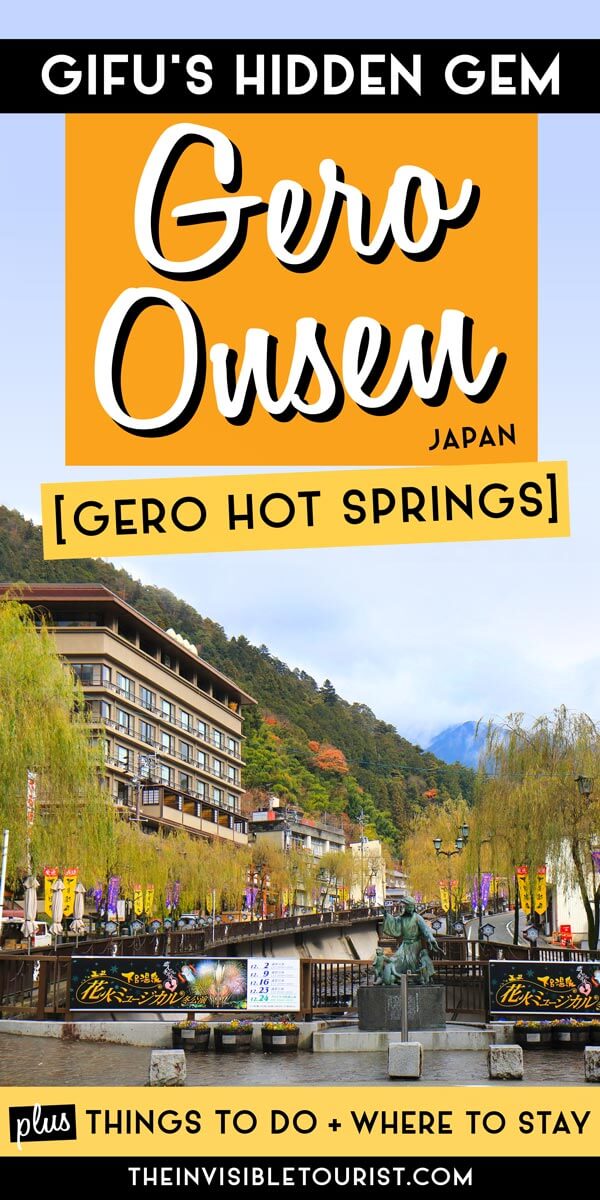 2 Days in Gero Onsen Itinerary: Relax in Gifu's Finest Hot Springs | The Invisible Tourist