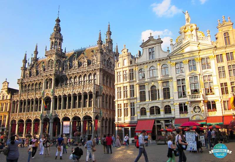 Grand Place in the afternoon