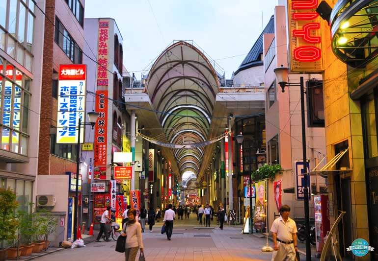 Fun things to do in Hiroshima include shopping on the Hondori