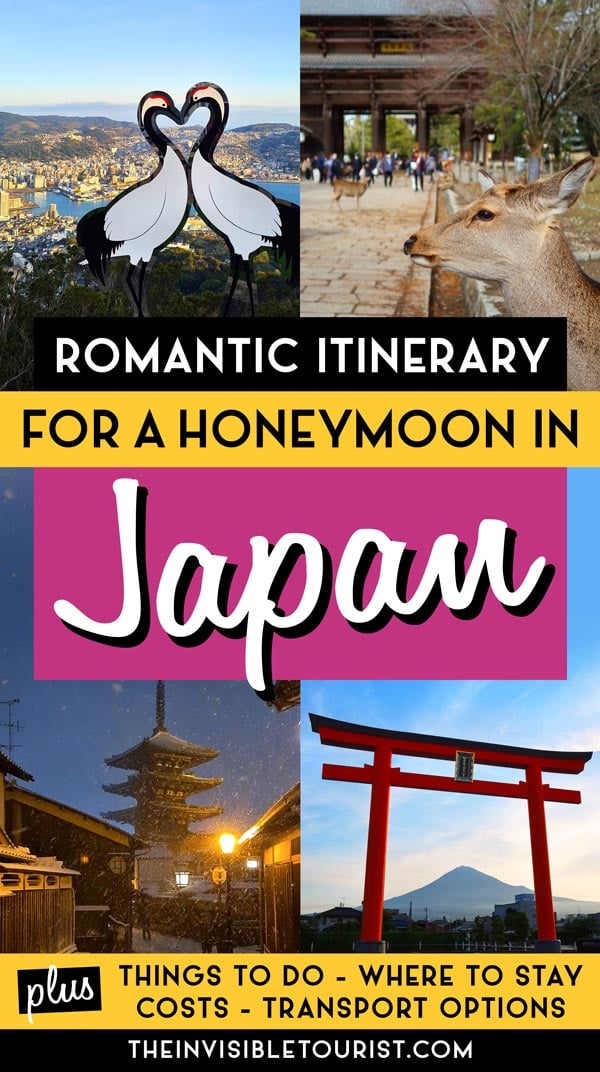 Romantic 10-14 Day Itinerary for a Honeymoon in Japan | The Invisible Tourist