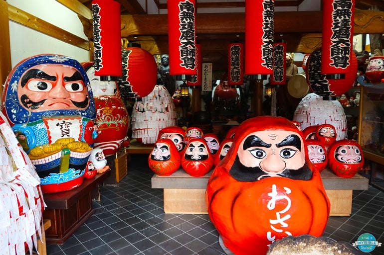 Horinji Temple (Darumadera) in Kyoto off the beaten path