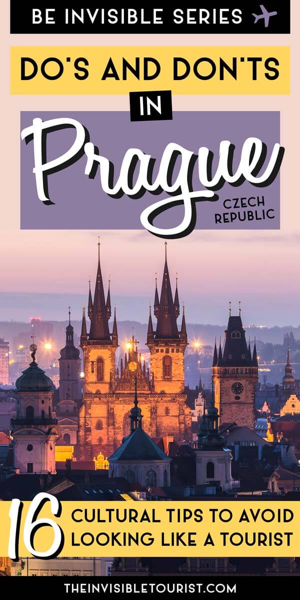 Essential Prague Travel Tips to NOT Look Like a Tourist | The Invisible Tourist