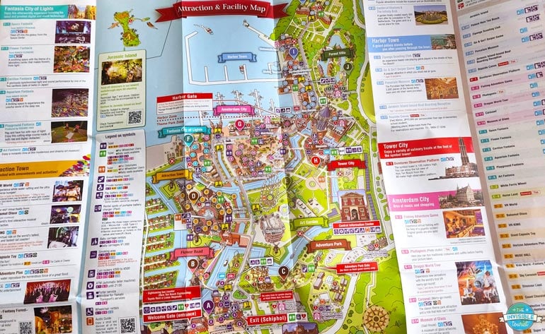 Huis Ten Bosch Map | The Invisible Tourist