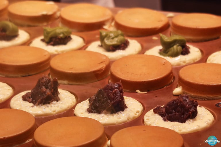 Imagawayaki Filled Pancake Dessert