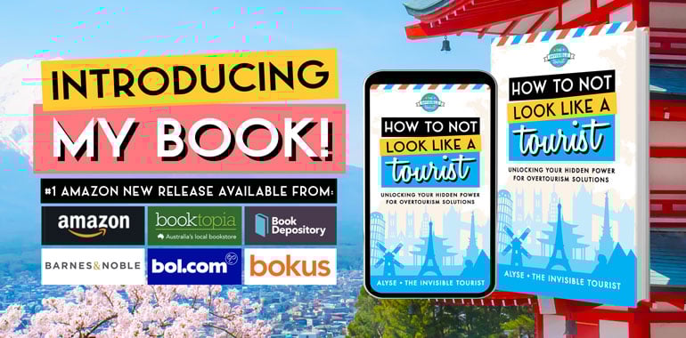 How to Not Look Like a Tourist: Kindle, Hardcover & Paperback Available Now!