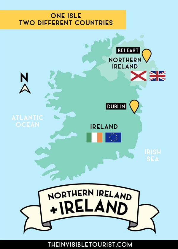 Ireland Travel Tips: Know the difference between Ireland & Northern Ireland