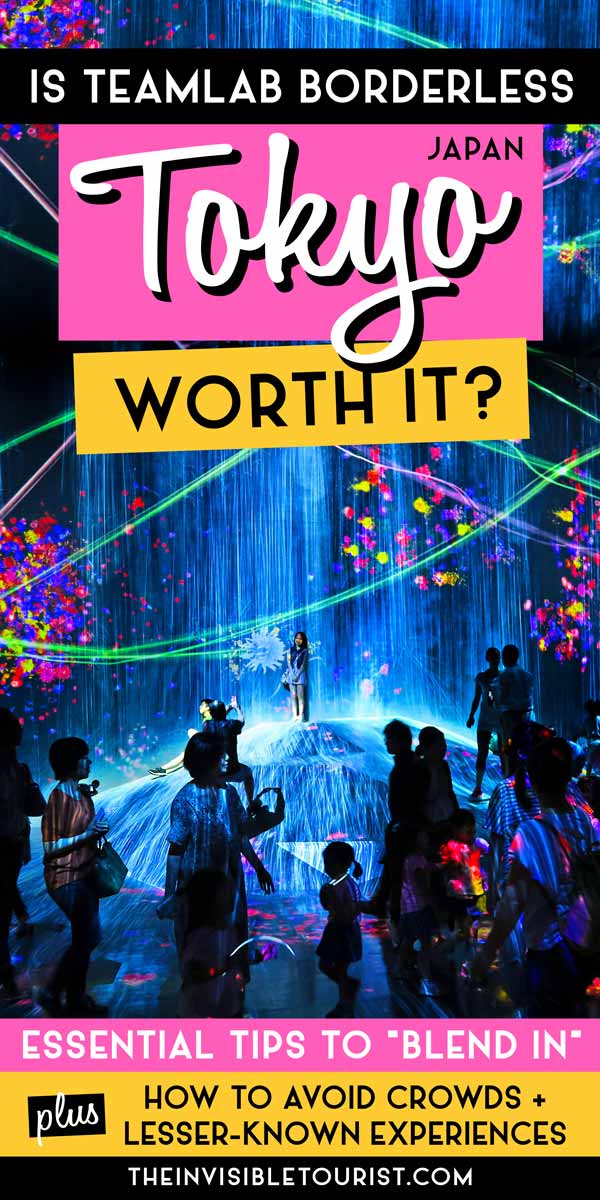 Is teamLab Borderless Worth It in Tokyo, Japan? Essential Tips for Visiting | The Invisible Tourist