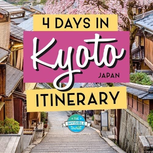 Kyoto Itinerary PDF | The Invisible Tourist