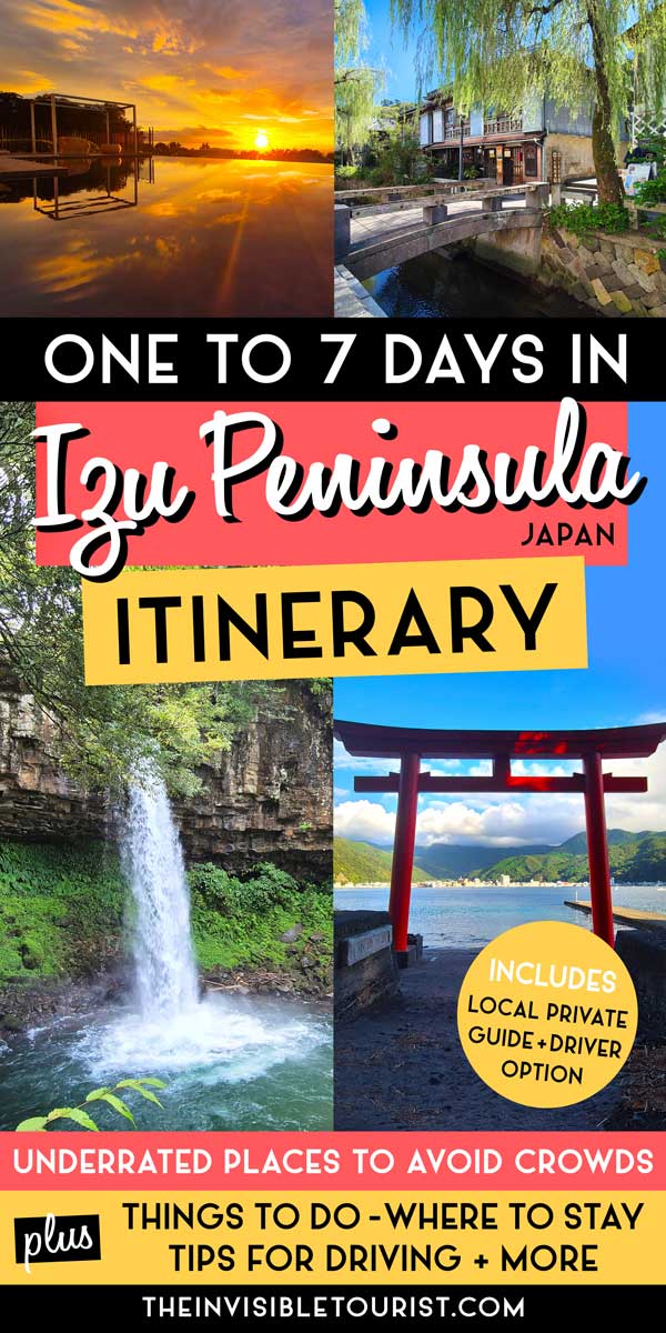 Izu Peninsula Itinerary: One to 7 Days of Uncrowded Gems | The Invisible Tourist