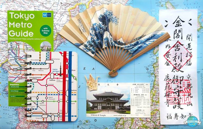 Types of paper souvenirs from Japan