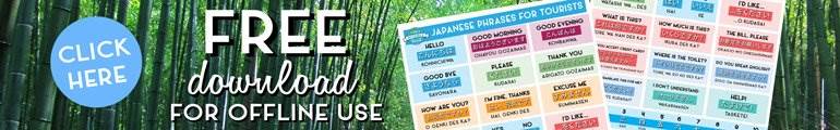 Japanese for travelers pdf