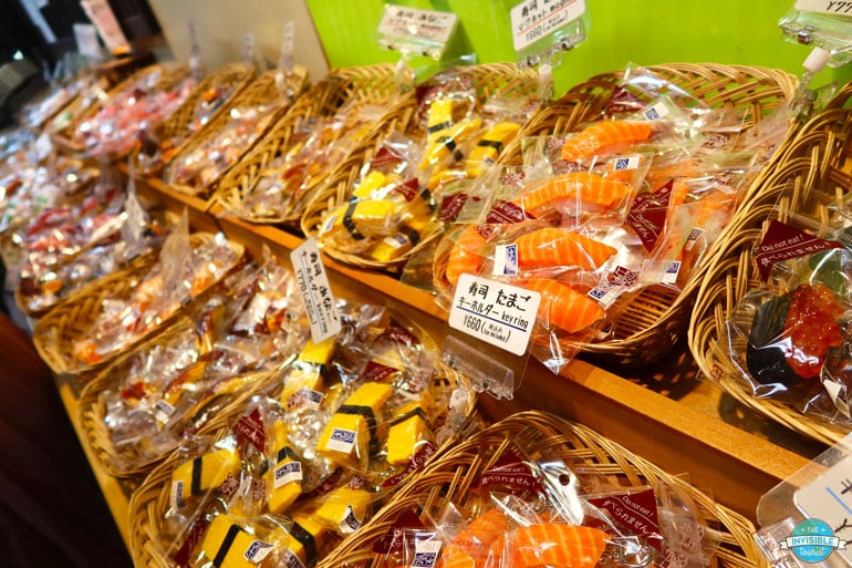 Japanese Replica Food at Sample Kobo, Gujo Hachiman