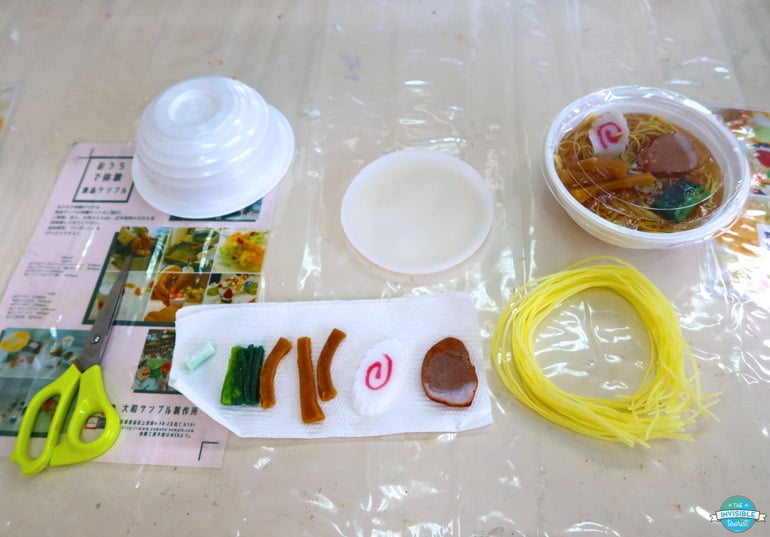 Sample Food Making in Tokyo