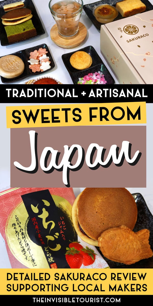 Sakuraco Review: Authentic Japanese Sweets Box by Local Makers | The Invisible Tourist