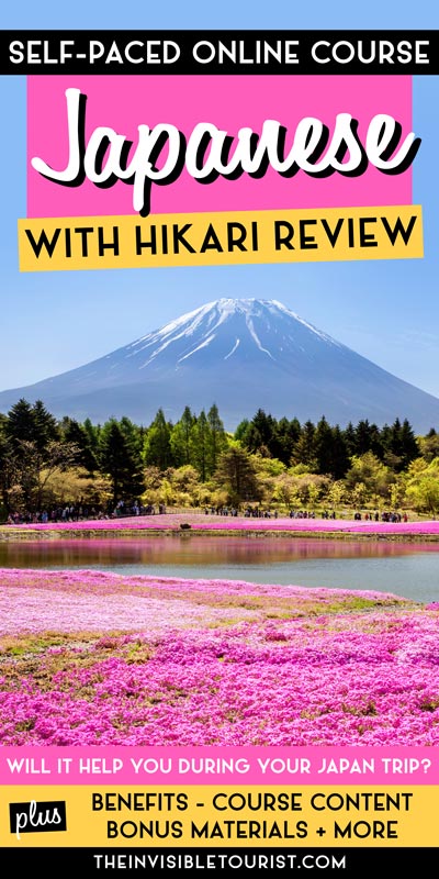 Japanese With Hikari Review: Is This Online Course Right For You? | The Invisible Tourist