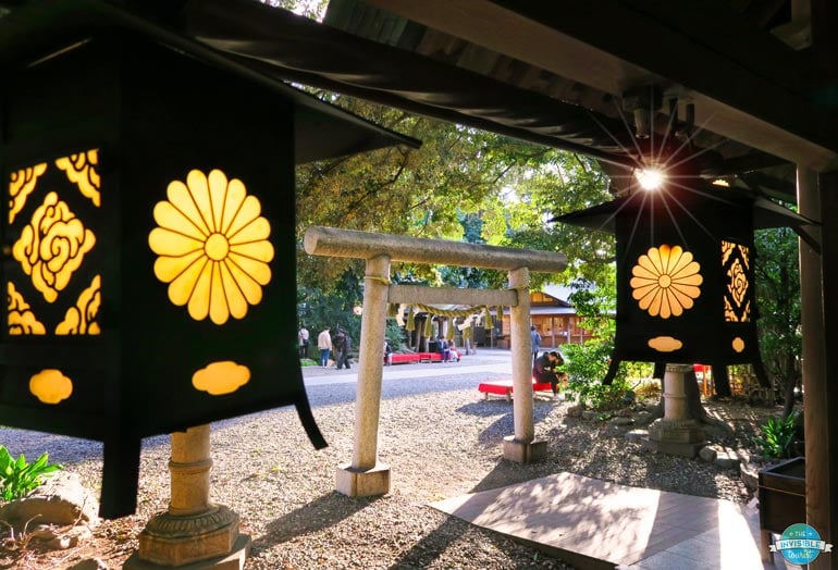 Perfect end to a Kawagoe day trip at Hikawa Shrine