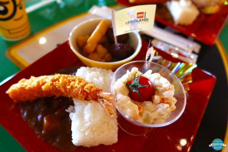 Kid's Meal at Knights Table, Legoland Nagoya Japan