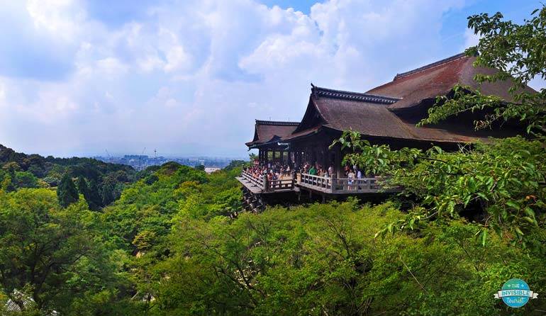 Wide view of Kiyomizu-Dera, Kyoto