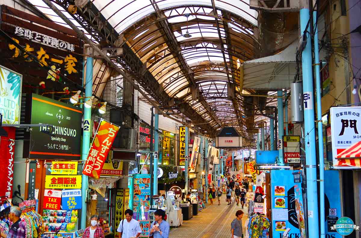 Kokusai-dori Shopping Street, Downtown Naha